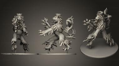 3D model White Lion (STL)